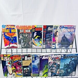 Batman Annual 8-9 11-19 26-28 Lot Key Scarecrow Two Face Origin 1st Ballistic